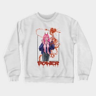 manga power Crewneck Sweatshirt